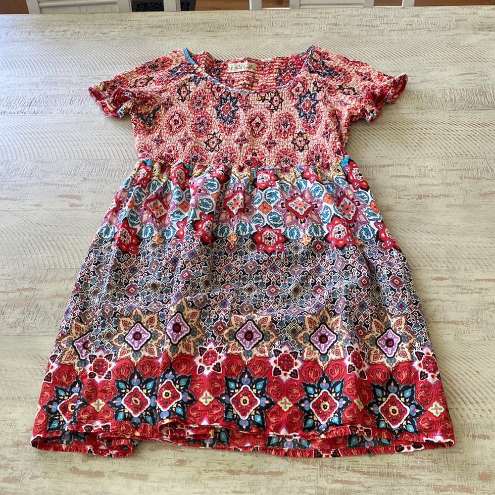 Rouge dress top short sleeve